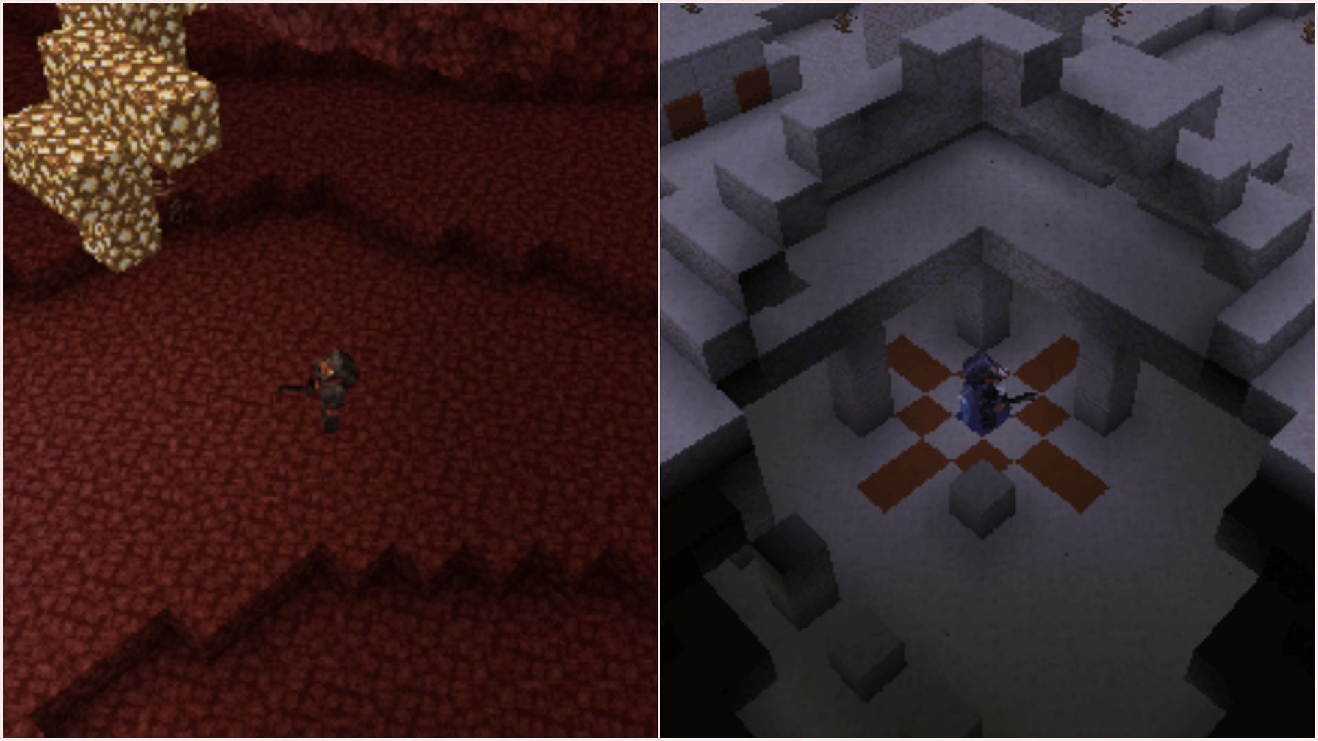 Dungeons Perspective adds the Minecraft Dungeons POV option to the base game (Image via Mojang Studios || CurseForge/cleannrooster)